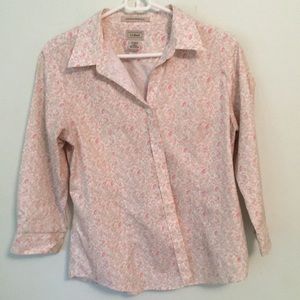 L.L.Bean. Wrinkle Resistant Blouse